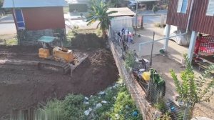 Строительство, очредной проект по засыпке