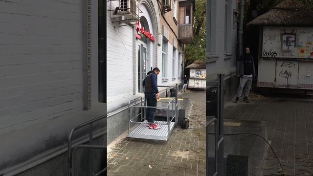 Установка Подъемника для инвалидов!!!  Киев!!! Альфа-банк!