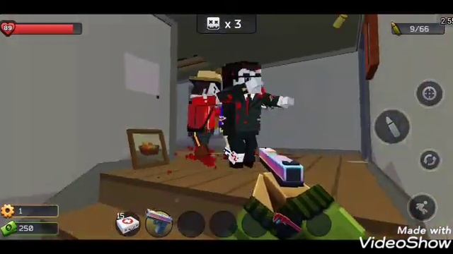 Тайные комнаты и аптечки в Pixel Combat смотреть онлайн