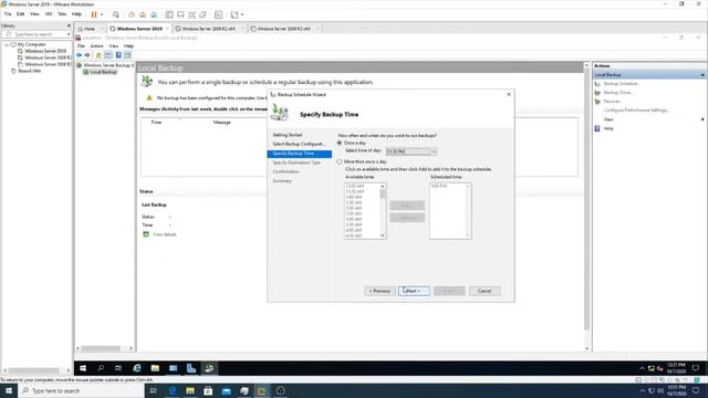 วิธีการเปิด Windows Server Backup Windows Server 2019 смотреть онлайн