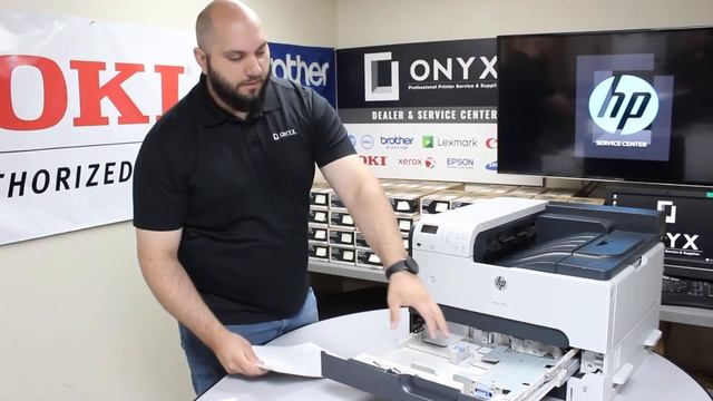 HP M712 | Onyx Imaging | Tulsa Printer Repair | Common Causes of Paper Jams смотреть онлайн