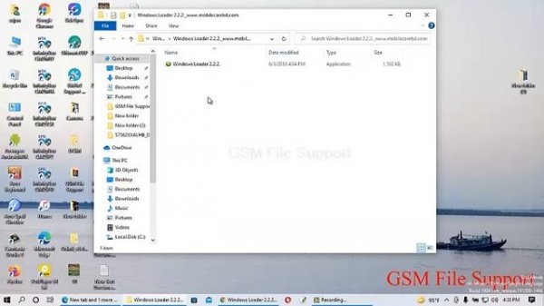 windows 7 activator (Windows Loader 2.2.2) GSM File Support