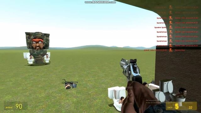 НОВЫЙ БУНКЕР СКИБИДИ ТУАЛЕТОВ И НАПАДЕНИЕ АРМИИ СПИКЕРМЕНОВ В ГАРРИС МОД! #garrysmod