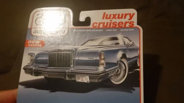 collection de hot wheels del 2022 custum edition Lincoln mark v 1977. смотреть онлайн