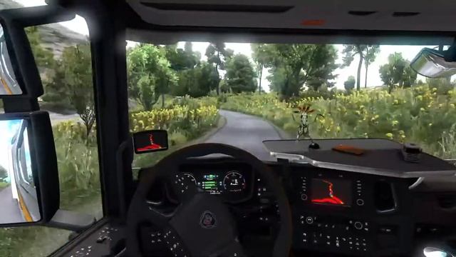 Euro truck Simulator 2 Peru Death Road Map GamePlay смотреть онлайн