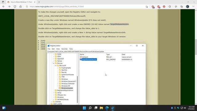 How to Block Windows 11 From Installing on Windows 10 смотреть онлайн