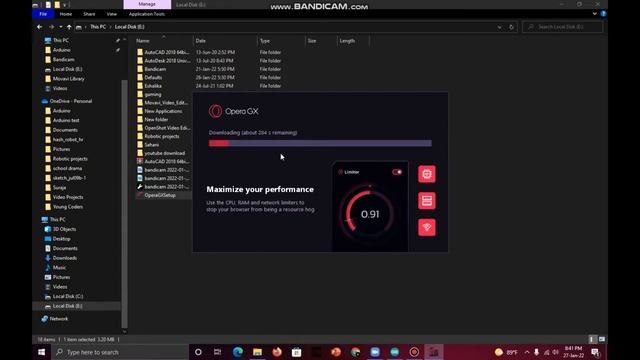 How to install Opera GX gaming web Browser смотреть онлайн