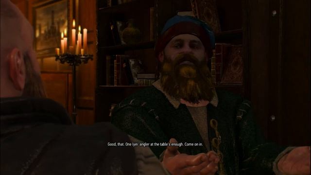 Fishing conversation // The Witcher 3 Wild Fish//Ostatni_Witcher