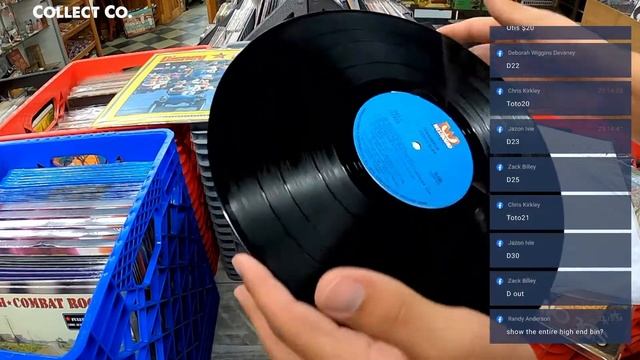 Part 2 - LIVE YouTube Record Sale (Friday, 06/17)