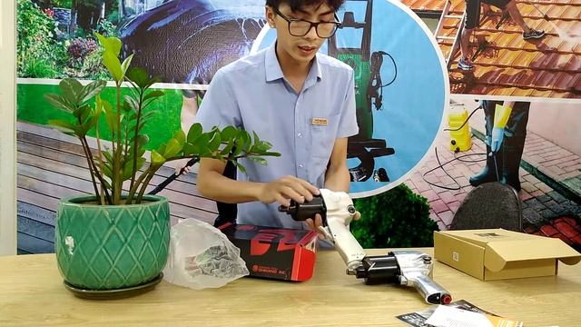 Súng vặn bu lông 1/2" Shinano SI-1420T | mở Bulong hơi | 0888936279 смотреть онлайн