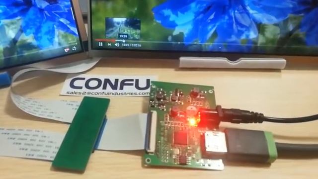 Confu HDMI to LVDS DSI driver controller adaptor board converter 10 inch 1080P dual displays смотреть онлайн