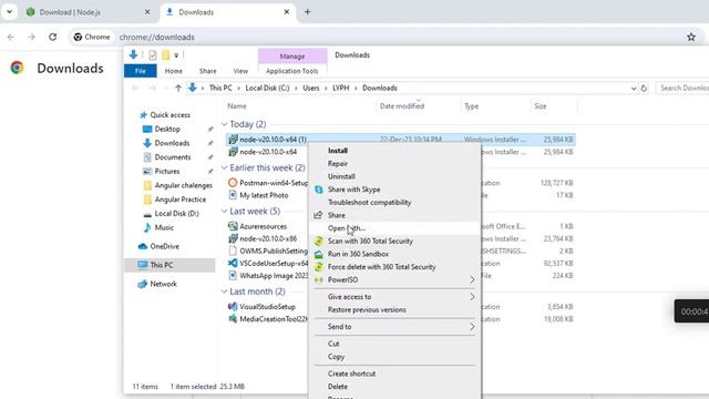 How to Install Node JS and Node Package Manager In Windows System смотреть онлайн
