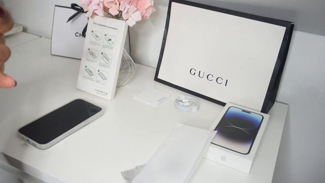 Iphone 14 Pro Max Unboxing | Silver | aesthetic смотреть онлайн