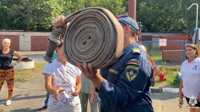 Пожарный квест для пенсионеров. #МЧС #Удмуртия смотреть онлайн