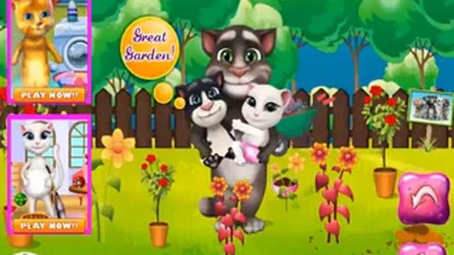Детская Игра Мультфильм Садоводство семьи Тома. Tom Family Gardening смотреть онлайн