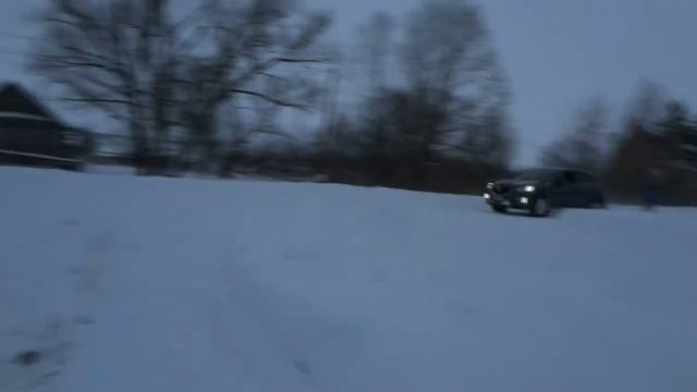 В сугроб)))