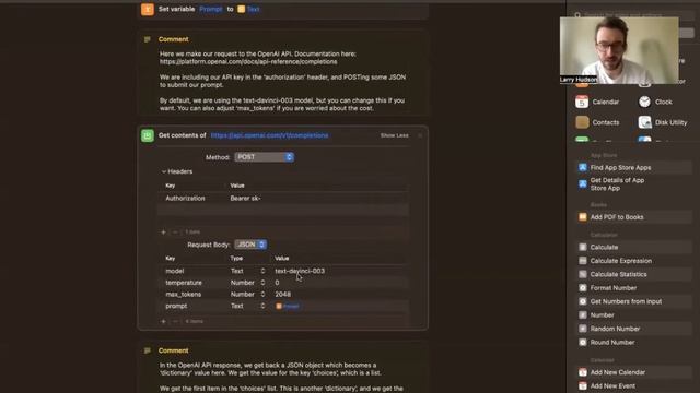 Talking with GPT-3 using Apple Shortcuts - how-to and demo смотреть онлайн