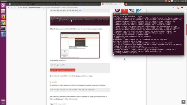 How to download and install Sublime 3 on Ubuntu 16.04 смотреть онлайн