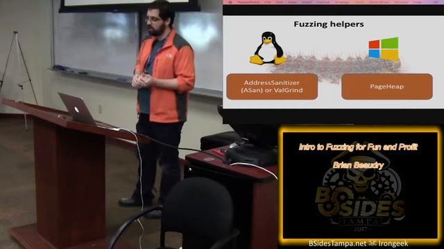 105 Intro to Fuzzing for Fun and Profit Brian Beaudry смотреть онлайн