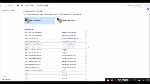 How to delete unused web password on control panel,windows 10 смотреть онлайн