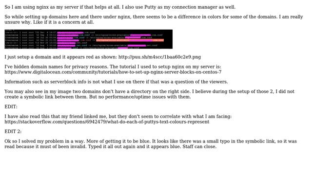 Unix & Linux: Confused about Putty colors - Centos 7 смотреть онлайн