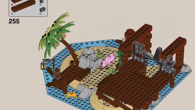 BUILDING INSTRUCTIONS FOR LEGO IDEAS PIRATES OF BARRACUDA BAY 21322 смотреть онлайн
