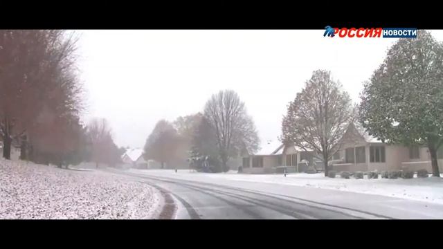 Миннеаполис, штат Миннесота сильный снег смотреть онлайн