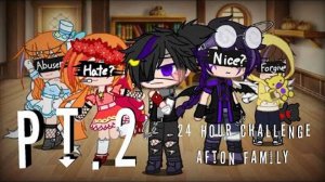 Afton Family stuck in a room for 24 hours II PT.2 II Fnaf AU II TYSM for 20k+ subs II