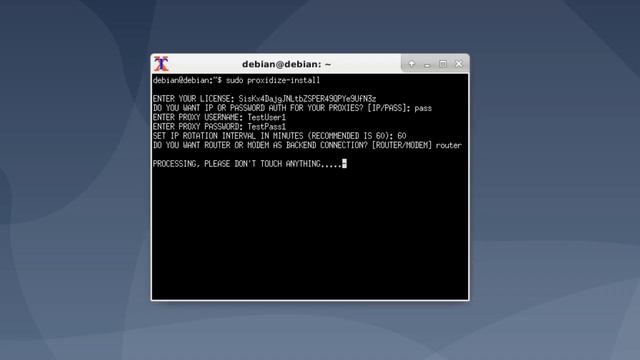 Proxidize installation example смотреть онлайн
