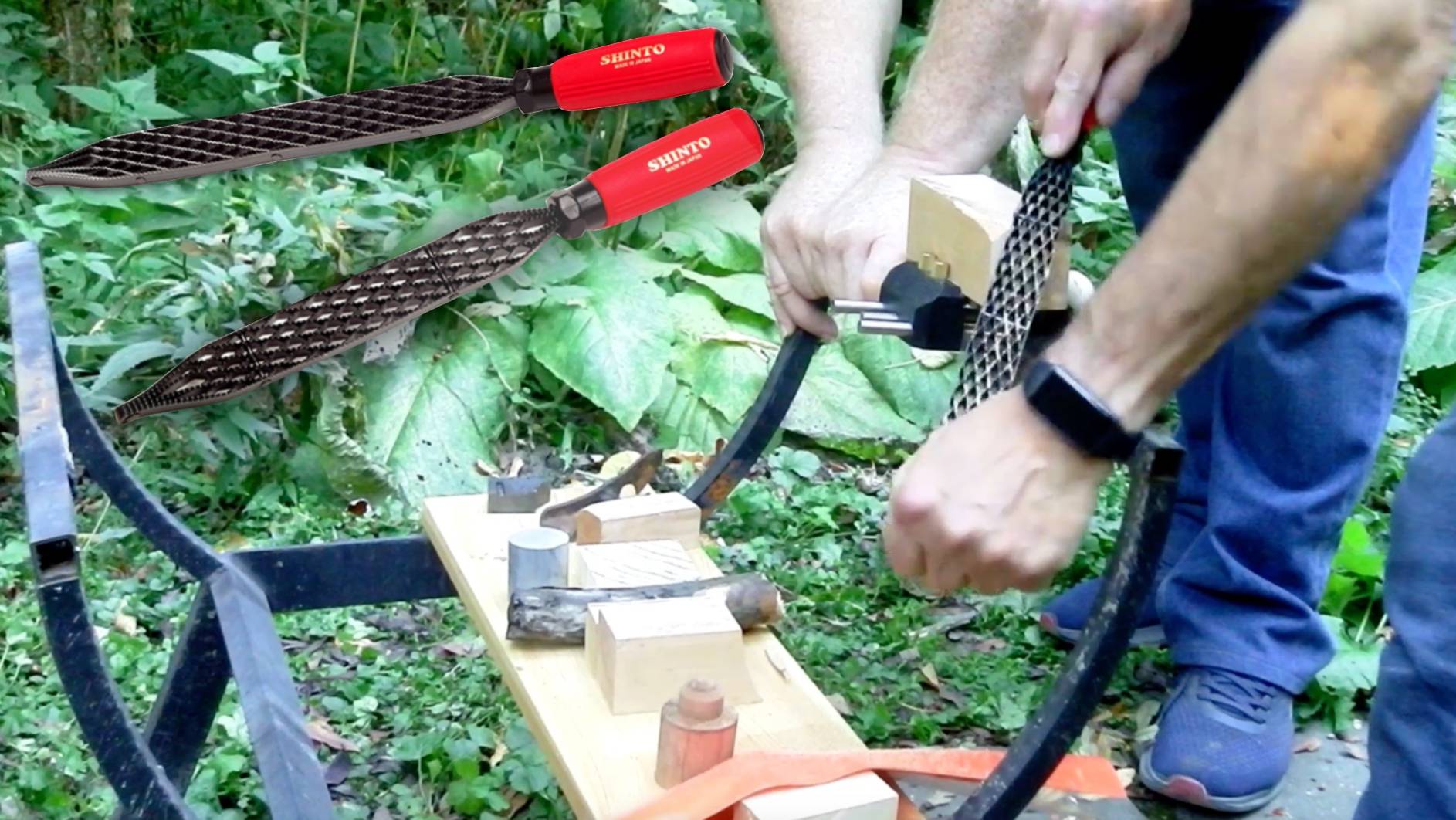 Тесты по разным материалам в Ботаническом саду МГУ | Японские рашпили Saw Rasp Shinto | Бойко Г. А. смотреть онлайн