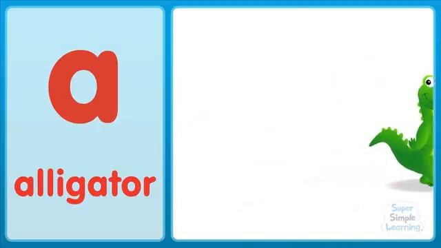 The A Song (Lowercase) - Super Simple ABCs смотреть онлайн