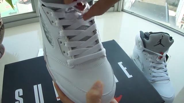 SUPREME X AIR JORDAN 5 METALLIC FROM GOODSNEAKER.NET смотреть онлайн