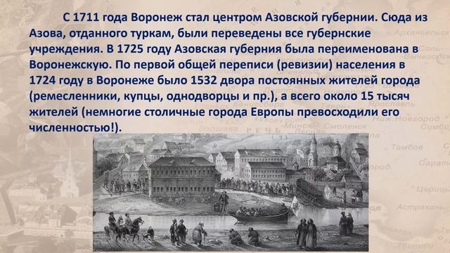 Исторический вояж «Воронеж–колыбель русского флота»