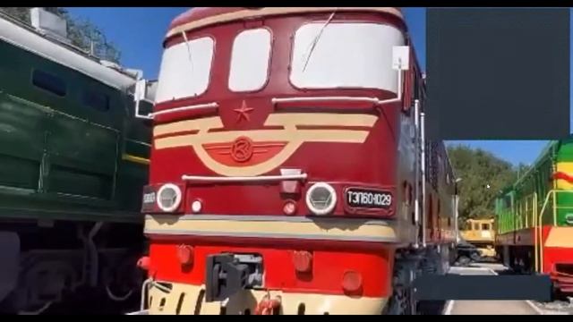 Экскурсия в Поволжский музей железнодорожной техники ст Дашково смотреть онлайн