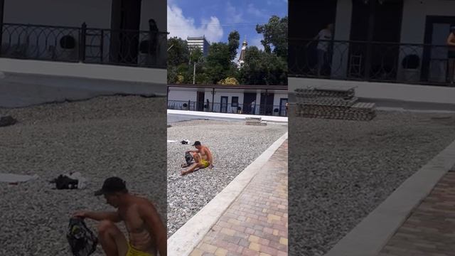 Море сегодня.Пляж Робинзон.Кудепста.Сочи.21 июля.👋👋☀️☀️☀️😘