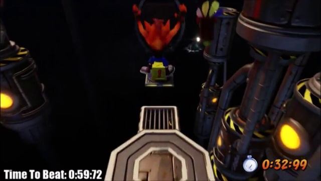 Crash Bandicoot PS4 - How To Get Platinum Relic 18 - Generator Room - VERY HARD смотреть онлайн