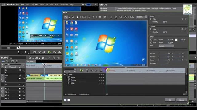 Video Editing Face Blur In Edius 6, 7, 8, 9 step-by-step || Best Face Blur Software For Windows || смотреть онлайн