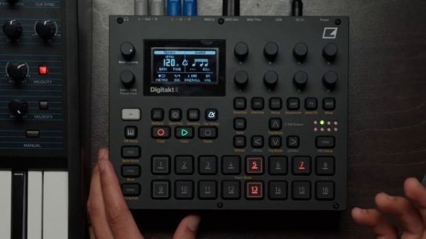 Ricky Tinez Lo-fi House Magic on Digitakt II