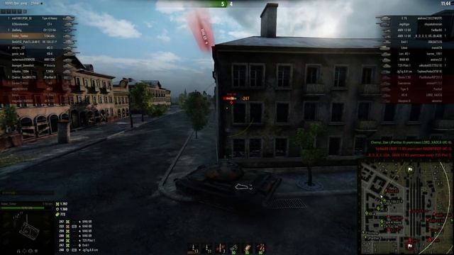 Т-54 облегчённый, Энск, Стандартный бой смотреть онлайн