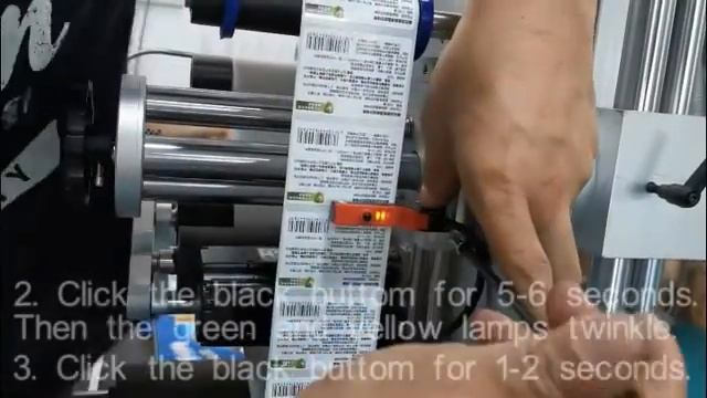HAP200 operation manual video of top side labeling machine смотреть онлайн