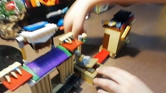 Призрачная lego самоделка. Поезд, станция, кафе и самолёт. смотреть онлайн