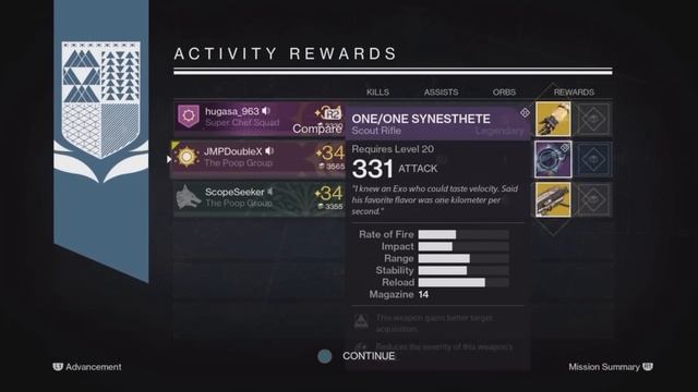 Destiny - The Search For - 6x Nightfall Loot Drops! - Freakin Crazy! - # 33 & 34 смотреть онлайн