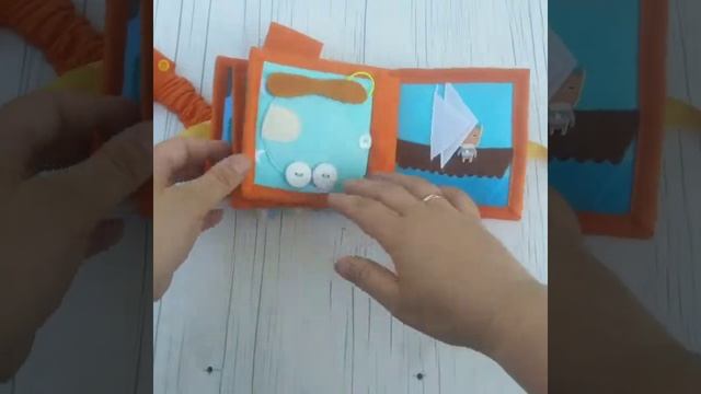 Развивающие книги из фетра малышка смотреть онлайн