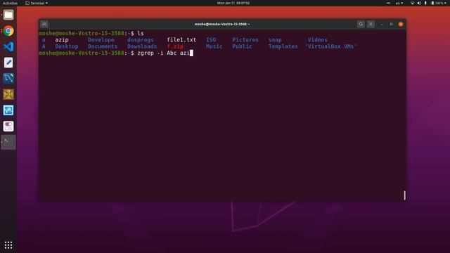 18 Linux find content in zipped files zgrep смотреть онлайн