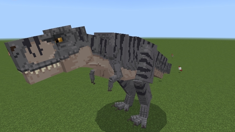 мод на динозавров в майнкрафт. смотреть онлайн