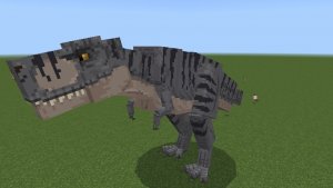 мод на динозавров в майнкрафт.