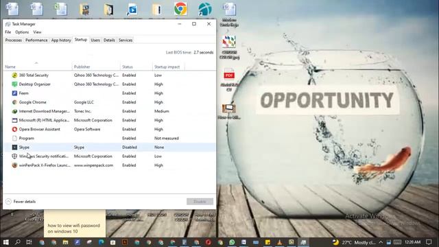 How to disable programs that auto starts on windows boot and increase your boot up time смотреть онлайн