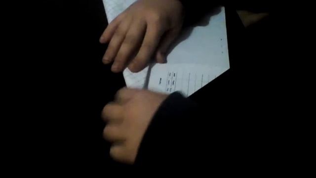 Как делать из бумаги самолётик!