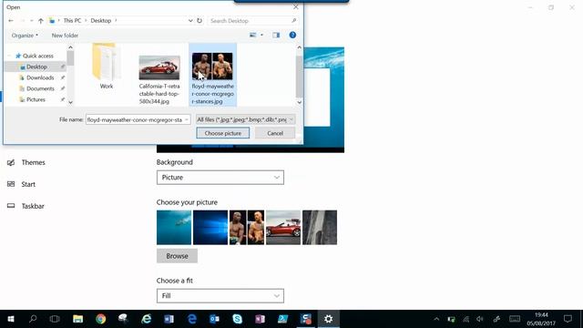 How to Change Desktop Background Picture on Windows 10 смотреть онлайн