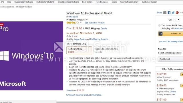 Windows 10 Professional 64 bit Review смотреть онлайн